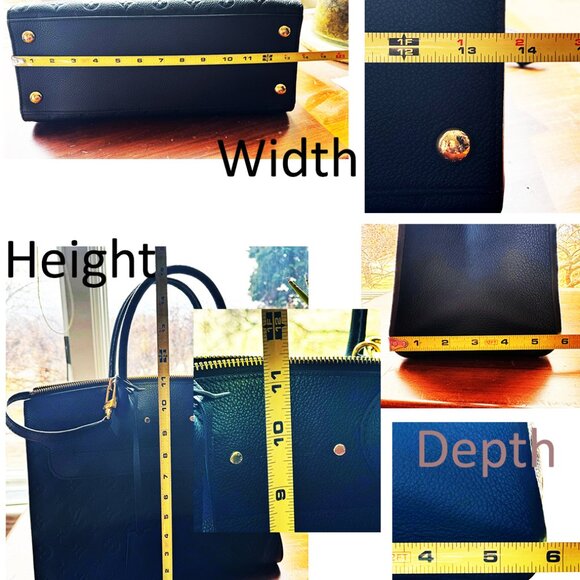 Authentic Louis Vuitton Empreinte Pont Neuf black $3700 MSRP - Picture 2 of 16